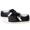 Sneakers CHANEL T 38 black lambskin