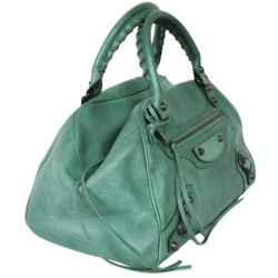 Sac BALENCIAGA  vert éméraude