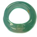 Resin bracelet CHANEL jade-green