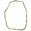 CHANEL vintage chains necklace and Pearly beads