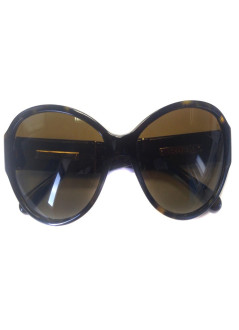 CHANEL way Brown tortoiseshell sunglasses