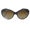 CHANEL way Brown tortoiseshell sunglasses