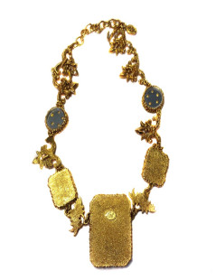 CHRISTIAN LACROIX mirrors Vintage necklace