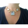 Collier CHRISTIAN LACROIX miroirs Vintage