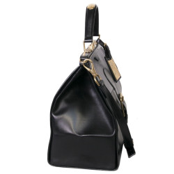 Sacoche RALPH LAUREN cuir noir