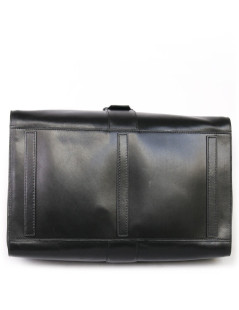 RALPH LAUREN black box leather Briefcase bag