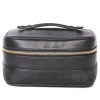 Trousse de voyage CHANEL cuir noir