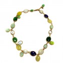 MARGUERITE of VALOIS "Waterfalls" multicoloured necklace