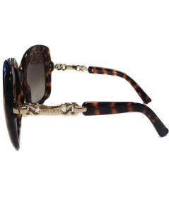 AUCTION JIMMY CHOO way Brown tortoiseshell sunglasses