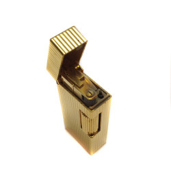 Briquet DUNHILL plaqué or