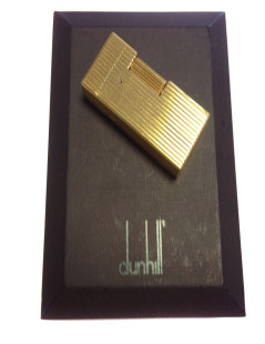 Briquet DUNHILL plaqué or