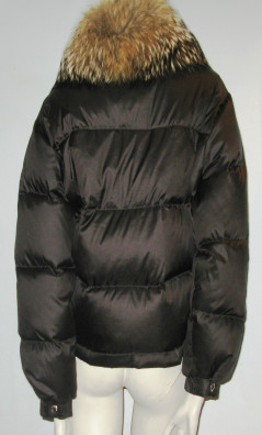 DOLCE GABBANA & 40 IT removable collar down jacket by Marmot of Russia