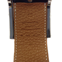 Ceinture HERMES en cuir marron