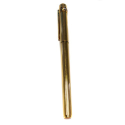 stylo plume "trinity" CARTIER en métal doré