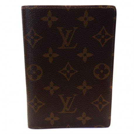 porte-feuilles LOUIS VUITTON grand format en toile enduite