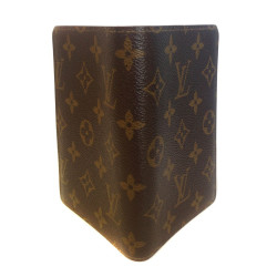 porte-feuilles LOUIS VUITTON grand format en toile enduite