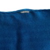 Shawl HERMES 'Game of straw' in cashmere and silk blue duck