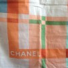 CHANEL multicolor scarf in cotton