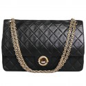 Bag timeless CHANEL quilted black Vintage