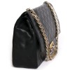 Bag timeless CHANEL quilted black Vintage