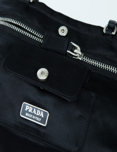 Evening bag PRADA embroidery on leather and python