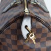 Sac speedy 30 LOUIS VUITTON cuir damier marron