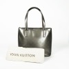 'Houston' LOUIS VUITTON patent leather grey monogram bag