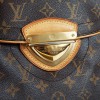 LOUIS VUITTON monogram Brown and beige leather canvas bag