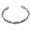 HERMES anchor chain bracelet chains silver