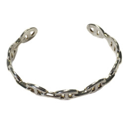 Bracelet HERMES chaine d'ancre argent