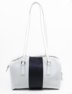 Two-tone perforated leather PRADA bag