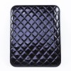 Door Ipad CHANEL black quilted patent leather