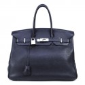 Birkin 35 HERMES cuir togo noir 