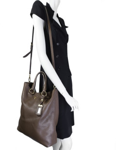 Sac PRADA cuir grainé