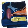 "Lilanga" HERMES square silk blue