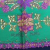 Green silk HERMES "Scheherazade" square