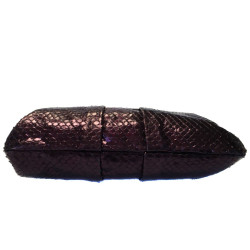 Mini clutch LOUBOUTIN en python