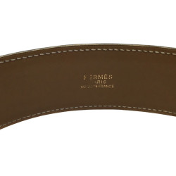 Ceinture HERMES Médor gold