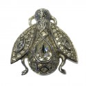 "Bee" DIOR rhinestone brooch