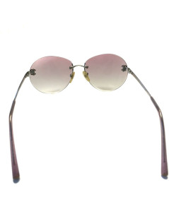 CHANEL pink sunglasses