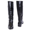 Bottes LOUIS VUITTON cuir lisse noir