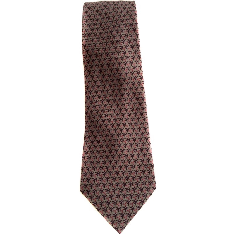 Mini cravate rose avec strass