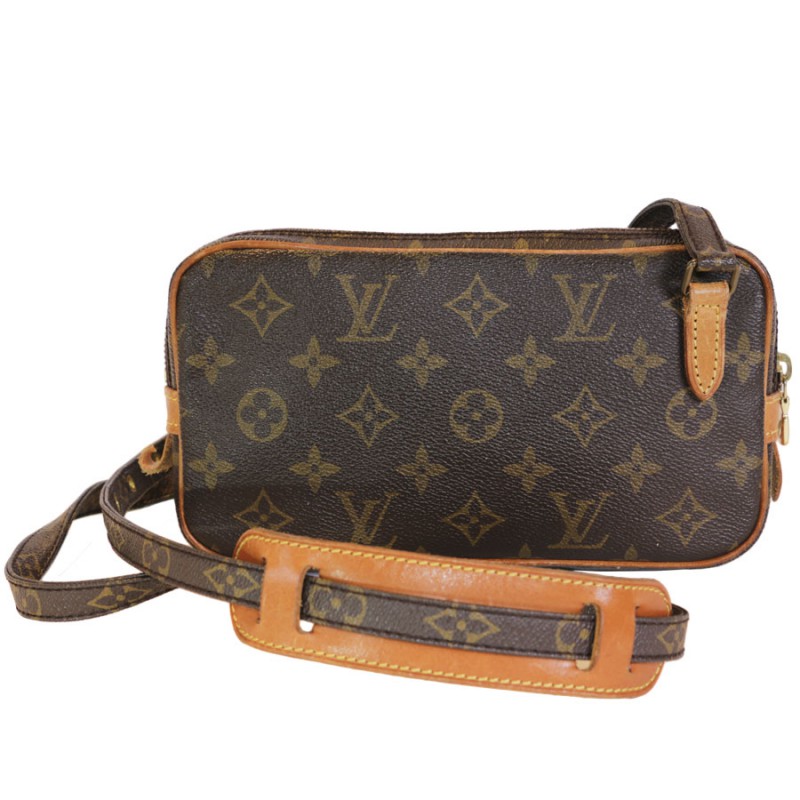 Louis Vuitton Sac Bandouliere Shoulder Bag Brown Leather