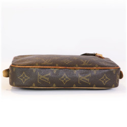 Sac pochette LOUIS VUITTON avec bandoulière toile mnogram