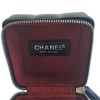 CHANEL Black patent leather jewelry box