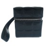 CHANEL Black patent leather jewelry box