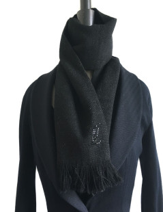 Scarf LOUIS VUITTON black and grey