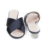 Mules CHANEL satin de soie T36,5