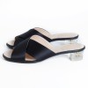 Mules CHANEL satin de soie T36,5