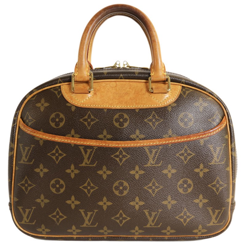 LOUIS VUITTON satchel bag in brown monogram canvas - VALOIS VINTAGE PARIS